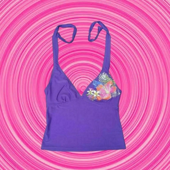 pacific mood Tops - Vintage Y2k tankini top